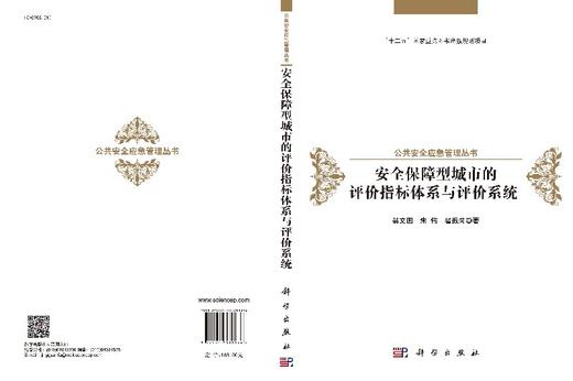 安全保障型城市的评价指标体系与评价系统 商品图3