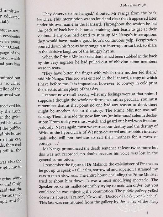 预售 【中商原版】人民公仆 英文原版 A Man of the People Chinua Achebe Penguin Classics 商品图6