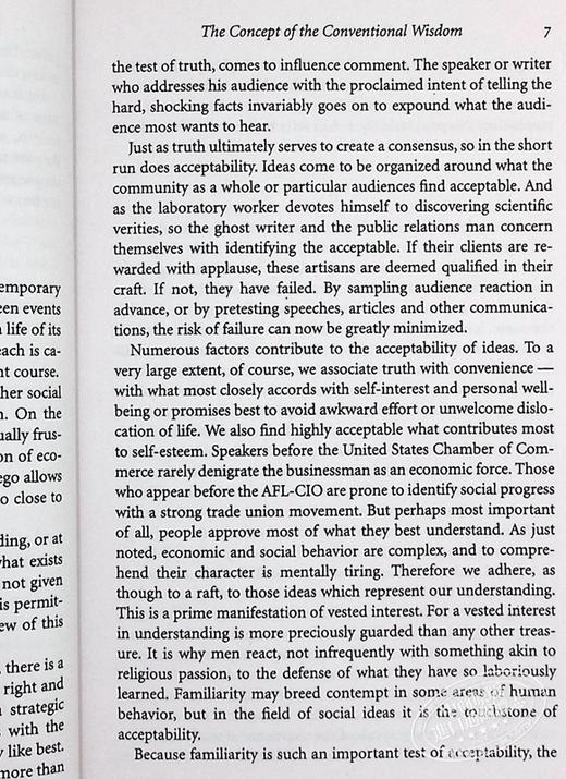 【中商原版】小康社会（新版） 英文原版 The Affluent Society (Penguin Business) John Kenneth Galbraith 商品图8