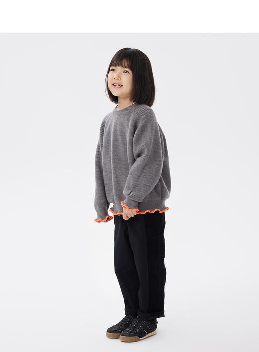 江南布衣童  22年秋款  基础百搭休闲直筒长裤  1M8E10830 商品图7