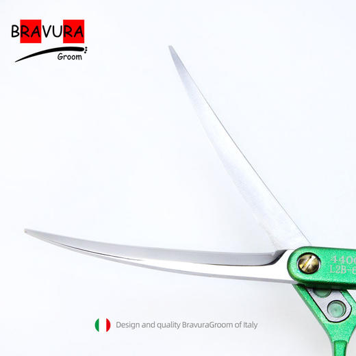 铝柄小弯剪 L2B-62 意大利BRAVURAGROOM宠物美容L系列 商品图2
