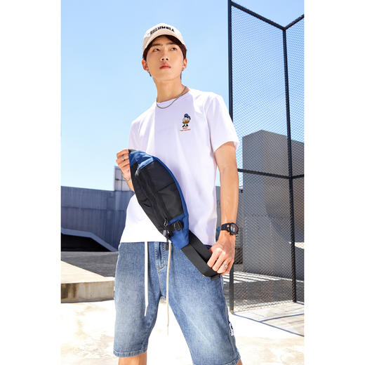 【断码清仓】HX 夏季水洗牛仔五分裤S207220023101短裤 商品图3