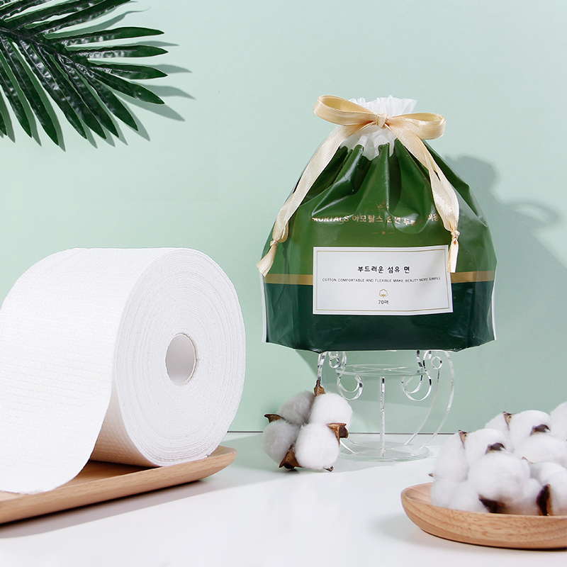 【白鹿同款】尔木萄洗脸巾卷筒一次性加厚棉洁面擦脸 3包装