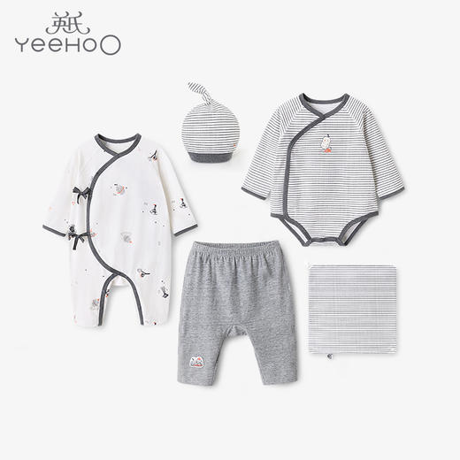 英氏婴儿礼盒新生宝宝满月百天送礼套装大礼包待产包YMLNJ02014A 商品图0