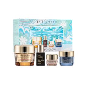 美国 ESTEE LAUDER 雅诗兰黛 多效智妍护肤套装4件套（智妍面霜50ml+小棕瓶15ml+智妍眼霜5ml+智妍晚霜15ml+化妆包）【香港直邮】