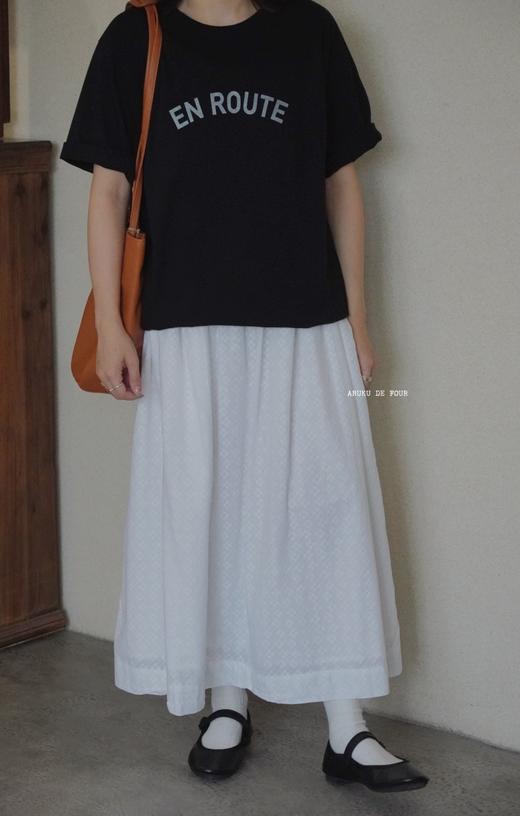 ARMEN黑浅粉T恤 商品图1