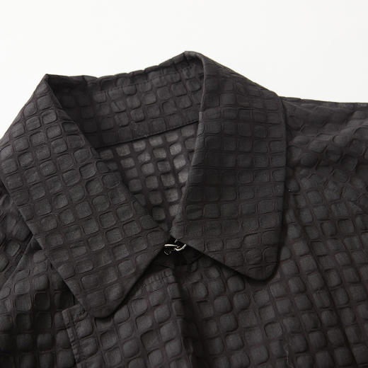 谜底风衣外套女中长款2022秋新品气质高级纯棉舒适223ME1097 商品图3