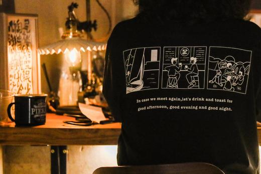 迷笛x楚门“DRINK 'N' JUMP TOGETHER”主题联名T恤 商品图1