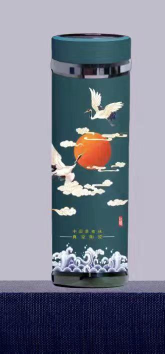 国潮陶瓷数码温控保温杯 商品图2