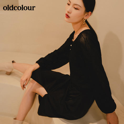 oldcolour春秋季商场同款气质中裙GN31062845 商品图4