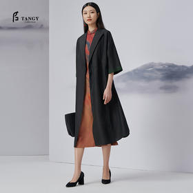 TANGY Collection/天意精品2022年秋冬新品时色系列茛绸外套