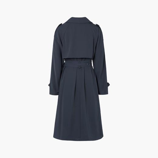 【经典款】【商场同款】伊芙丽秋简约时尚翻领风衣1998260541 商品图3