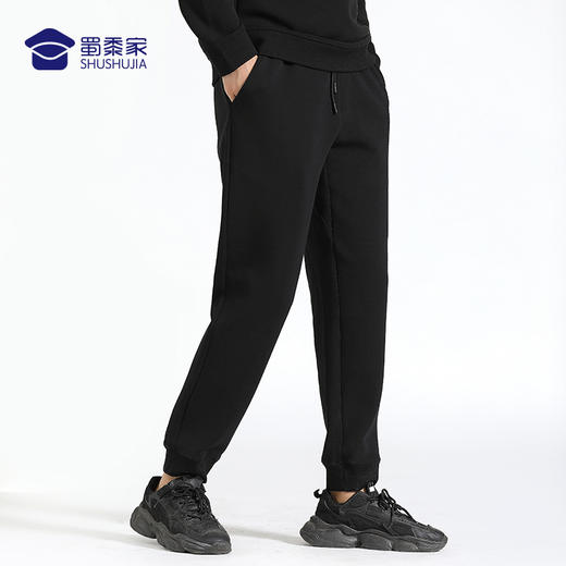 【空气层休闲卫裤/清仓】男士休闲运动长裤 高弹耐磨束脚卫裤 商品图3