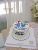 1027CAKE|  手绘蛋糕 翻糖装饰 简约风 男士 爸爸 商品缩略图0