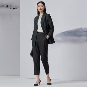 TANGY Collection/天意精品2022年秋冬新品时色系列茛绸提花外套