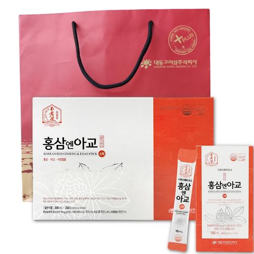 不老健 红参阿胶饮品礼盒10ml*30 商品图0