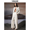 VIMAGE/纬漫纪秋季新款高腰宽松显瘦休闲裤V1805410 商品缩略图1