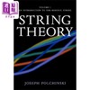 预售 【中商原版】剑桥数学物理专着系列 弦理论 卷1 玻色弦简介 String Theory 1 Bosonic String 英文原版 Joseph Polchinski 商品缩略图0