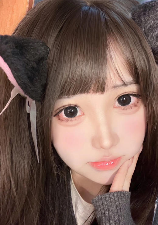 【大直径】SPRINGCON-初恋黑14.5mm【年抛 0-800度 含525/575】 商品图3