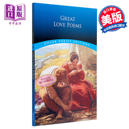 【中商原版】英文原版 Great Love Poems 情诗精萃 Shane Weller 商品图0