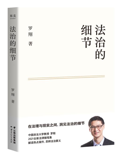 法治的细节（荣获文津图书奖，罗翔新作，法律随笔，评热点、论法理、聊读书、谈爱情，人间清醒与你坦诚相见） 商品图3