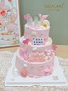 1027CAKE | 美人鱼 粉色系  三层蛋糕 商品缩略图0