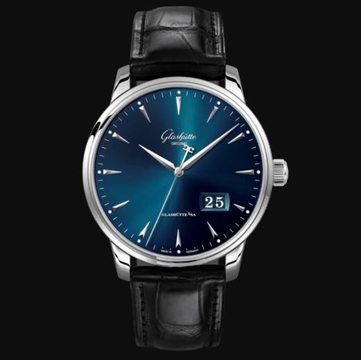 格拉苏蒂原创 （Glashütte Original）议员卓越大日历腕表 1-36-03-04-02-50 短折叠扣 商品图0