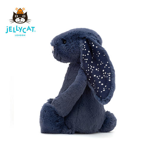 Jellycat 害羞系列 星尘邦尼兔 蓝色 31cm 商品图5