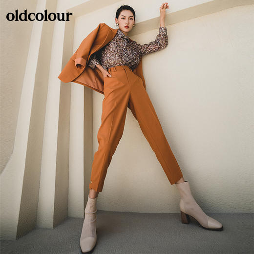 oldcolour2021秋季商场同款休闲裤女GN31073846 商品图4