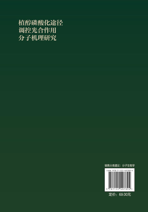 植醇磷酸化途径调控光合作用分子机理研究 商品图1