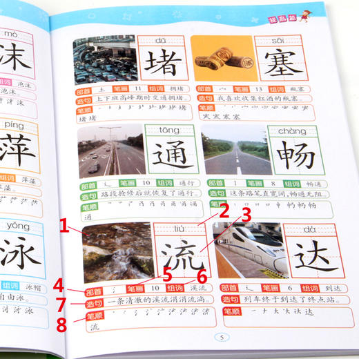 全套6册 幼儿学前识字大王2280字2-3-6岁儿童全脑思维记忆力训练幼小衔接图书拼音入门教材亲子互动宝宝看图认字识字启蒙早教书籍 商品图3