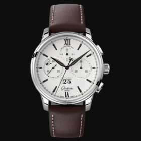 格拉苏蒂原创 （Glashütte Original）议员大日历计时腕表 1-37-01-05-02-35 折叠扣