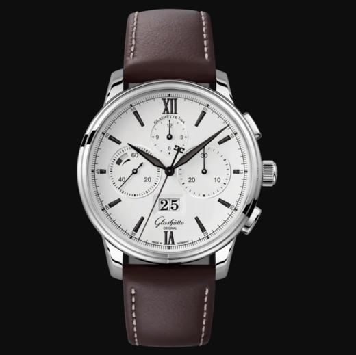 格拉苏蒂原创 （Glashütte Original）议员大日历计时腕表 1-37-01-05-02-35 折叠扣 商品图0