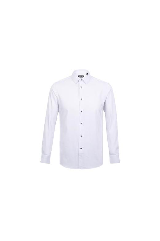 callisto竹纤维混纺纯白意式领衬衫  FQSTL162C 商品图5