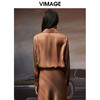 VIMAGE/纬漫纪秋季新款宽松舒适衬衫女长袖衬衣V1809415 商品缩略图4