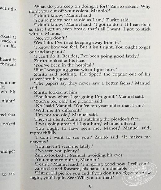 【中商原版】海明威：没有女人的男人 英文原版 Men Without Women 商品图7