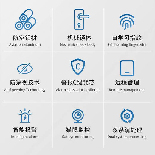 海尔（Haier）指纹锁EV28 商品图1