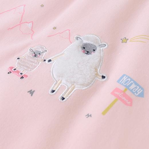 英氏新品婴儿床品套装宝宝4件套被子枕头床笠床围YEYCJ01003A 商品图4