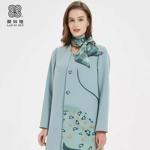 4F LANSIHUI灰绿风衣 商品图0