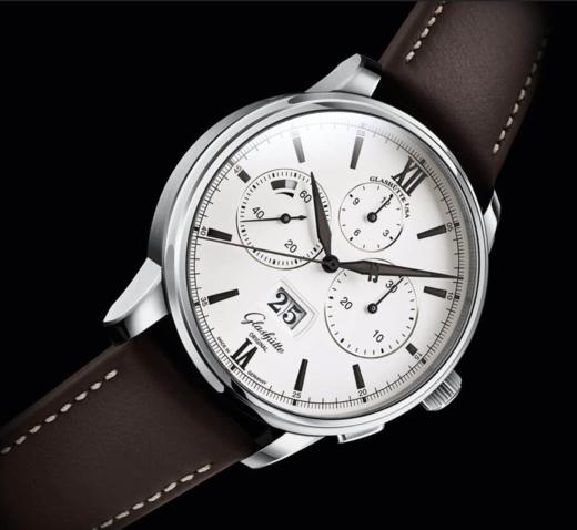 格拉苏蒂原创 （Glashütte Original）议员大日历计时腕表 1-37-01-05-02-35 折叠扣 商品图1