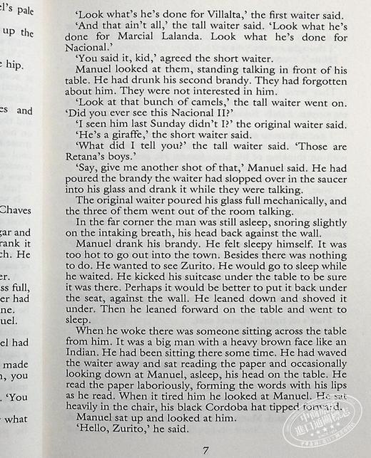 【中商原版】海明威：没有女人的男人 英文原版 Men Without Women 商品图6