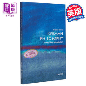 【中商原版】德国哲学 牛津通识读本 英文原版 哲学理论 German Philosophy: A Very Short Introduction