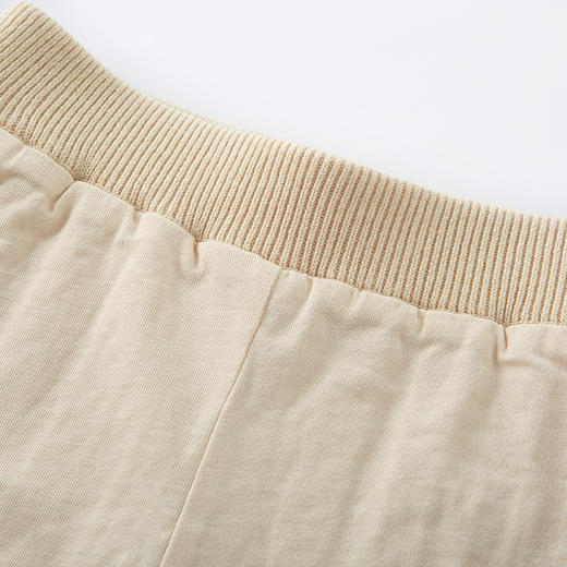 英氏儿童打底裤新款女童秋冬双层保暖长裤毛线裤YRKDJ32262A 商品图4