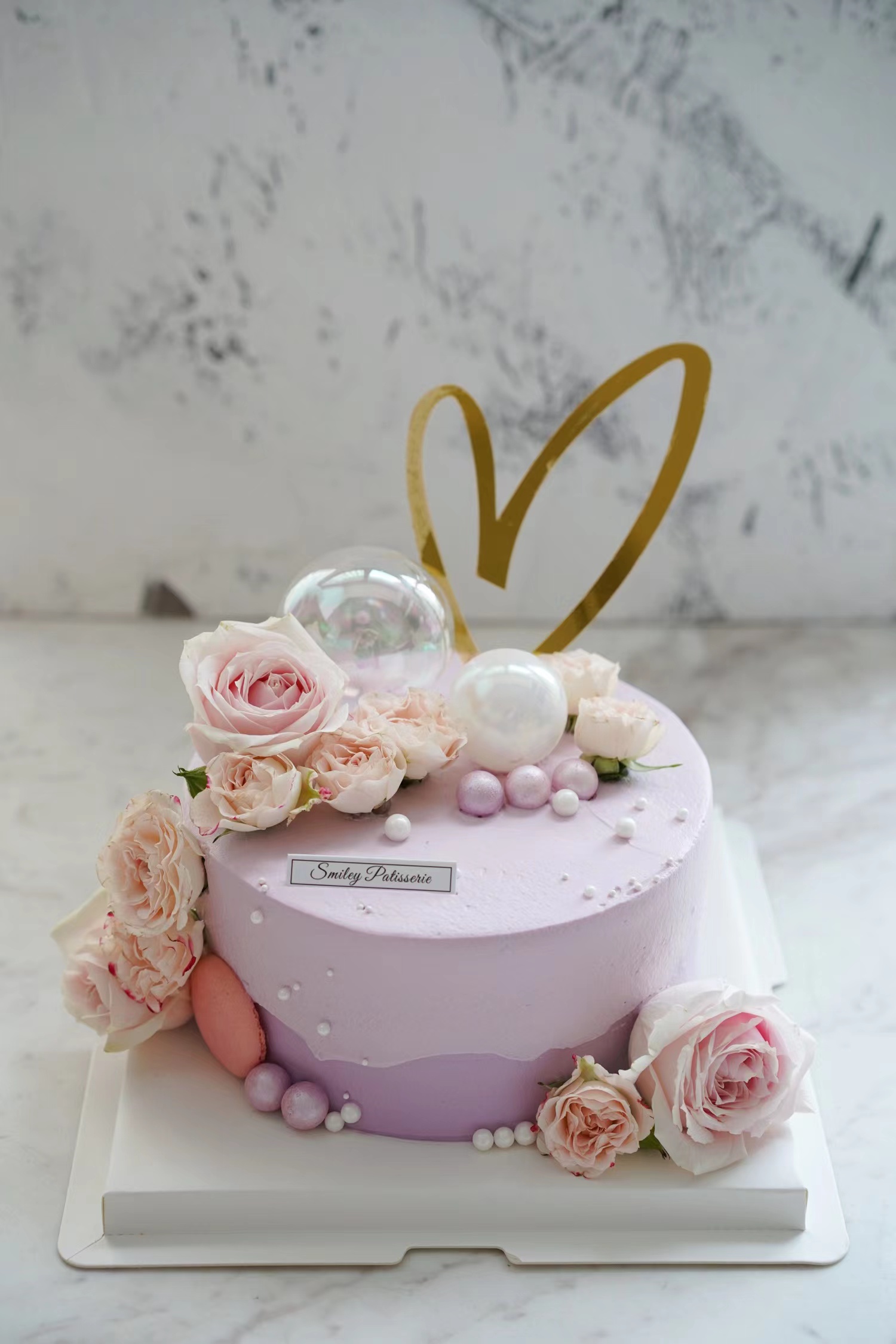 简约鲜花奶油蛋糕 | 鲜果原味奶油 - 瑰夏