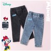 【商场同款】迪士尼童装  儿童春秋抓绒休闲裤女童时尚保暖牛仔裤214DK0181 商品缩略图2