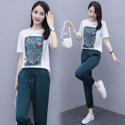 个性圆领优雅，潮流时尚套装HR-XCMZ7323 商品图2