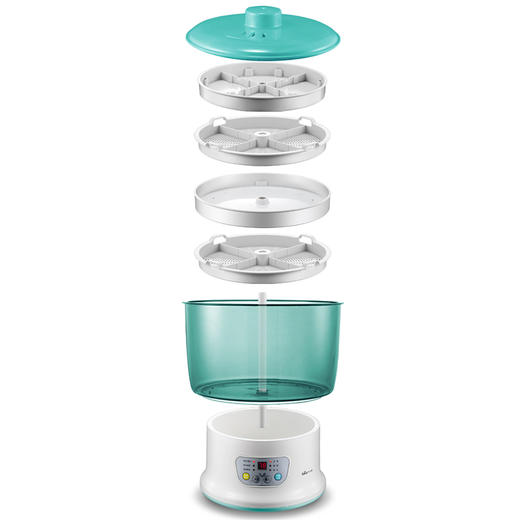 【小程序】小熊豆芽机 DYJ-S6108 蓝绿色 双层 商品图4