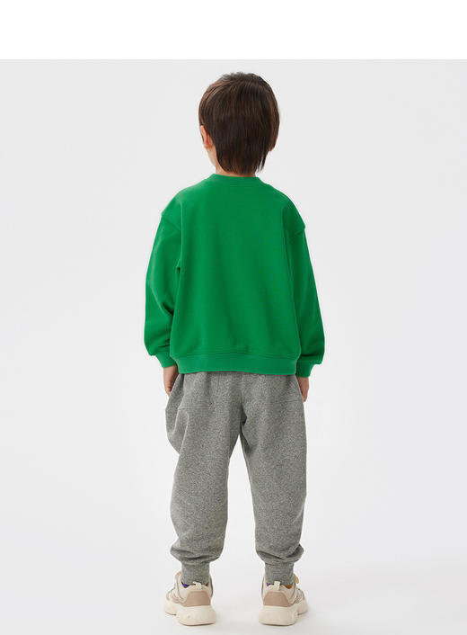 江南布衣童  22年秋款 宽松可爱立体装饰锥形长裤  1M8E10820 商品图10