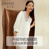 金三塔重磅真丝睡衣女时尚尖领100%桑蚕丝凉感宽松家居服套装 YSFCB206 商品缩略图3