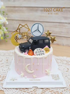 1027CAKE | 粉色系  跑车主题 大奔